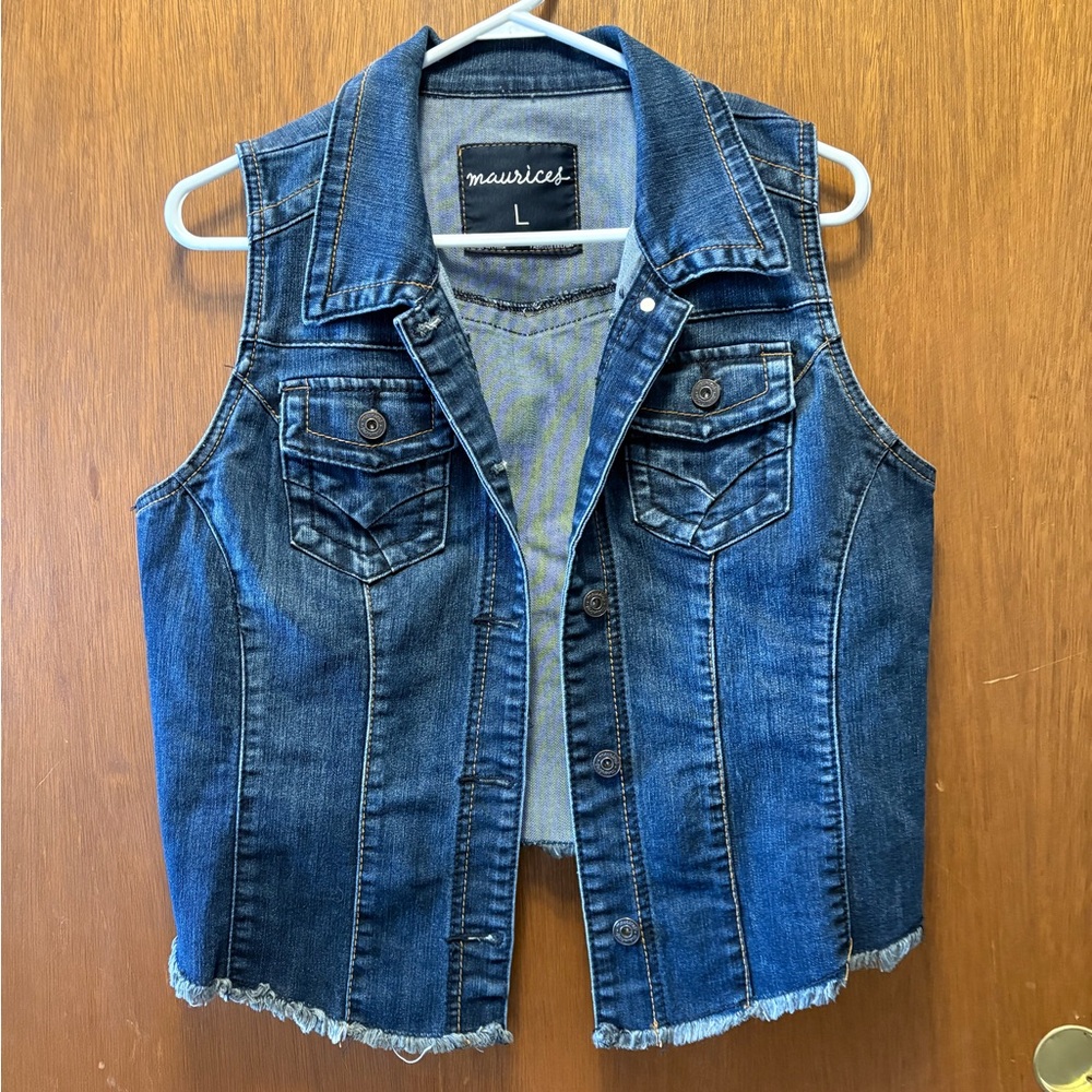 Maurices Classic Blue Denim Jacket